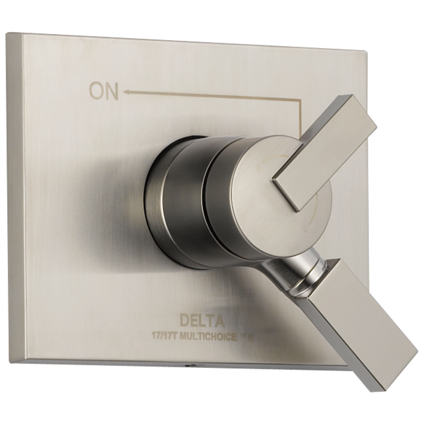 Delta Vero Stainless Steel 2.75-in Universal Bathtub/Shower Trim ring 0.5-in -ID