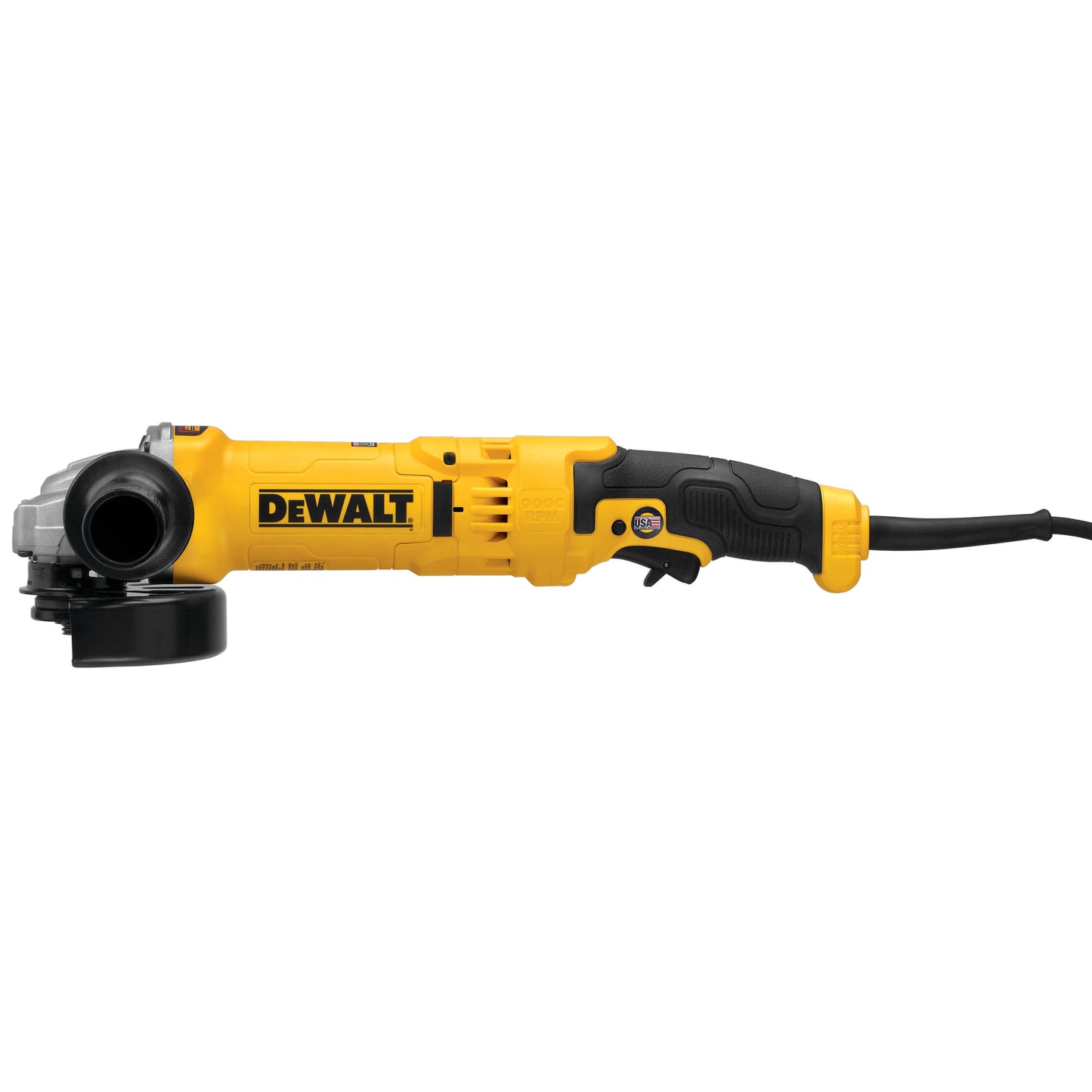 DEWALT 4.5-in Trigger Switch Corded Angle Grinder DWE43113