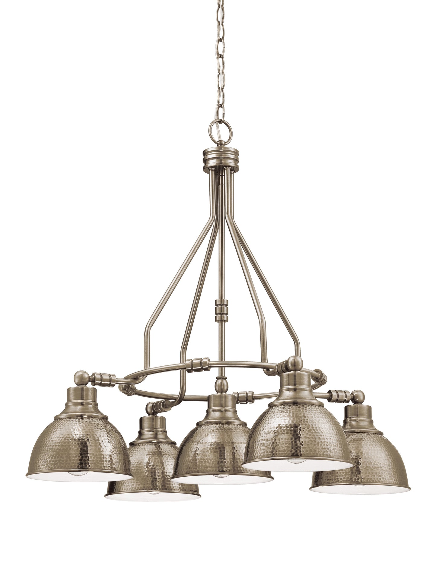 Craftmade Timarron 5 -Light Brass Indoor Metal Metal Chandelier