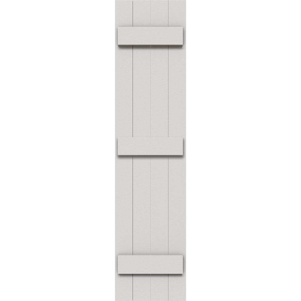 Ekena Millwork 21.5-in W x 86-in H Primed Paintable/Stainable Board and batten Exterior Shutters ( 2 -Pack )