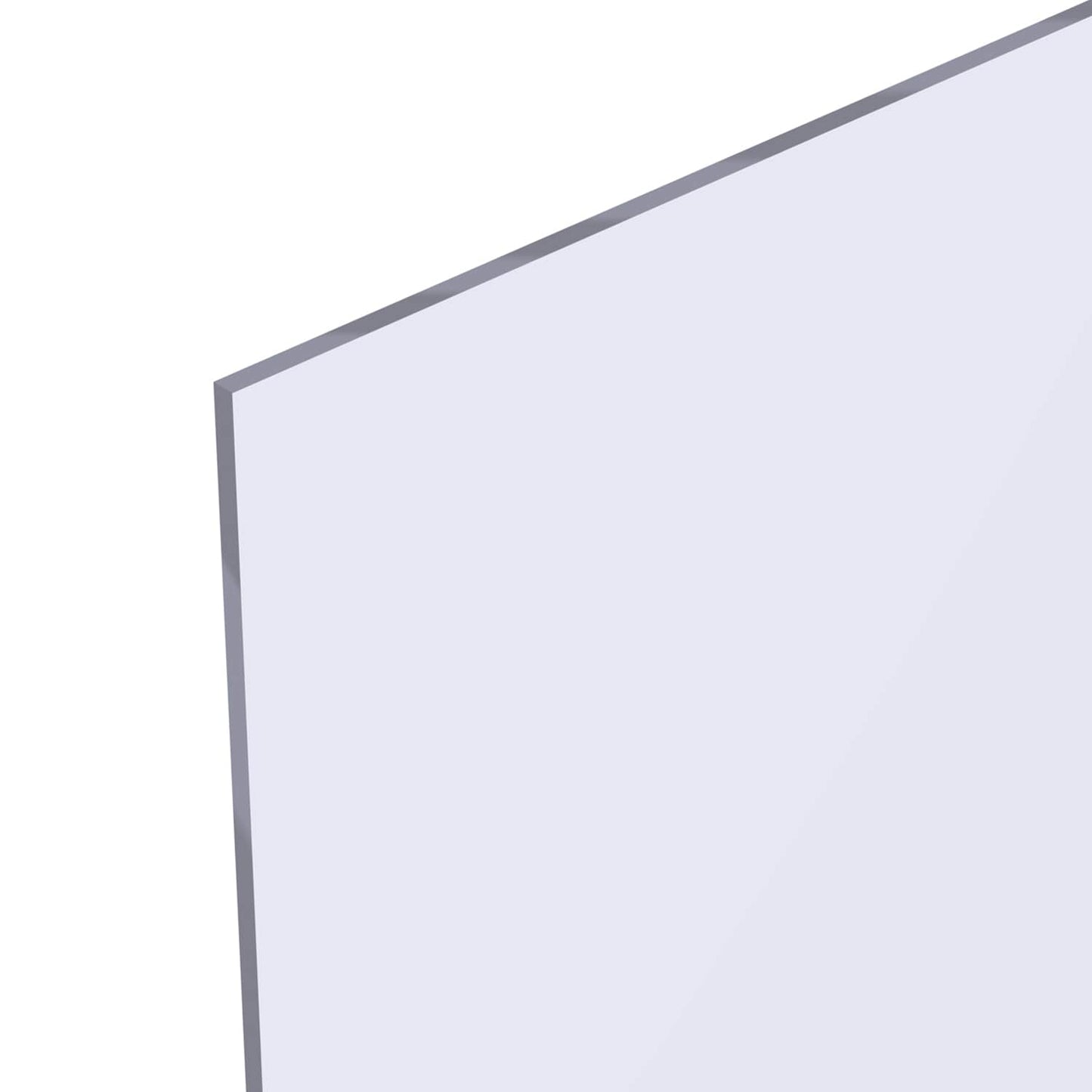 Polymershapes 0.22-in T x 96-in W x 48-in L Clear Polycarbonate Sheet