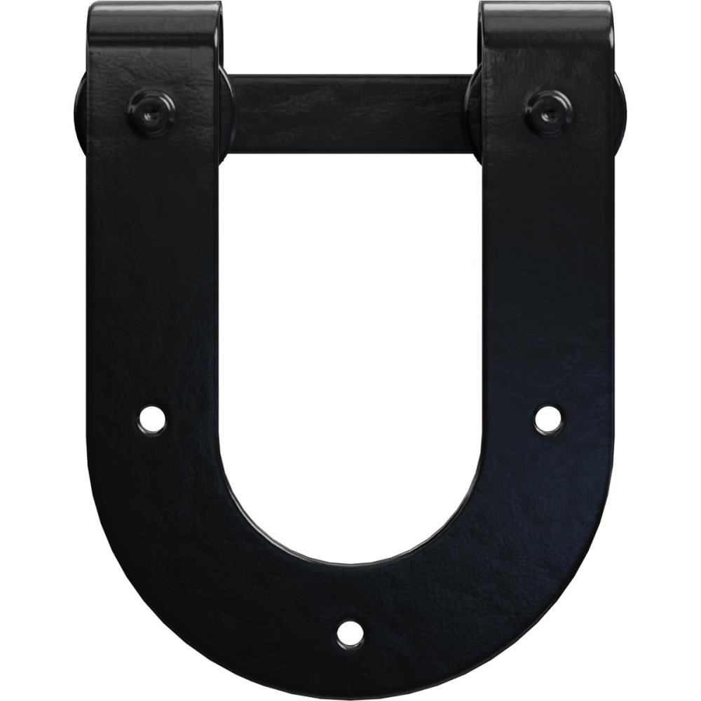 Goldberg Brothers Black Indoor Horseshoe Single Double Barn door hanger