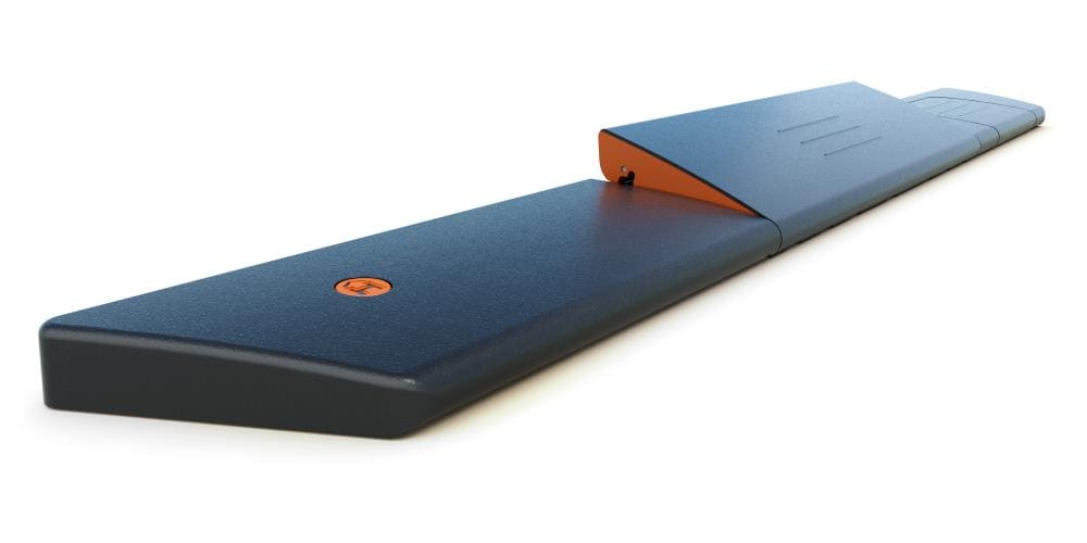 HAVEN 29-in W x 0.8-in H Black Door Reinforcer Reinforcing Mount HL1-MCH-001