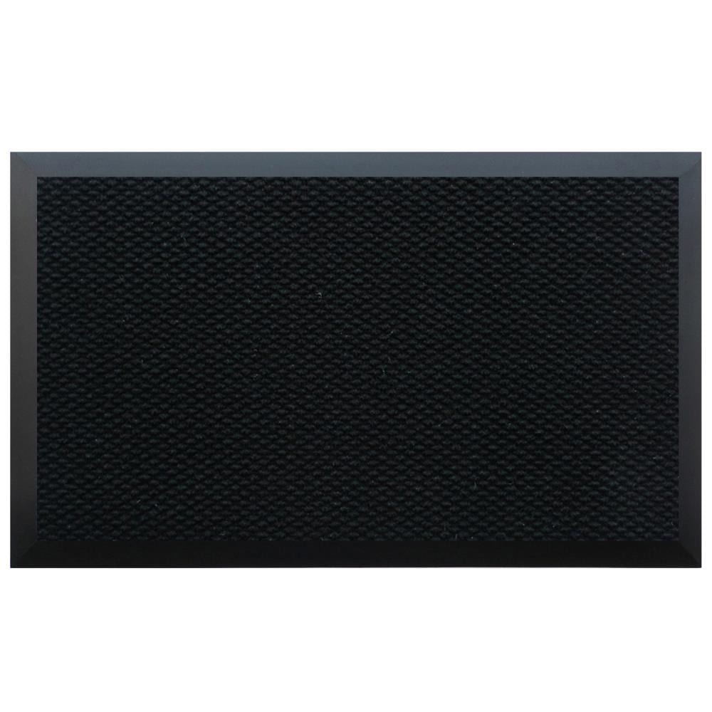 Callowaymills 48-in x 120-in Black Indoor or outdoor Door Mat