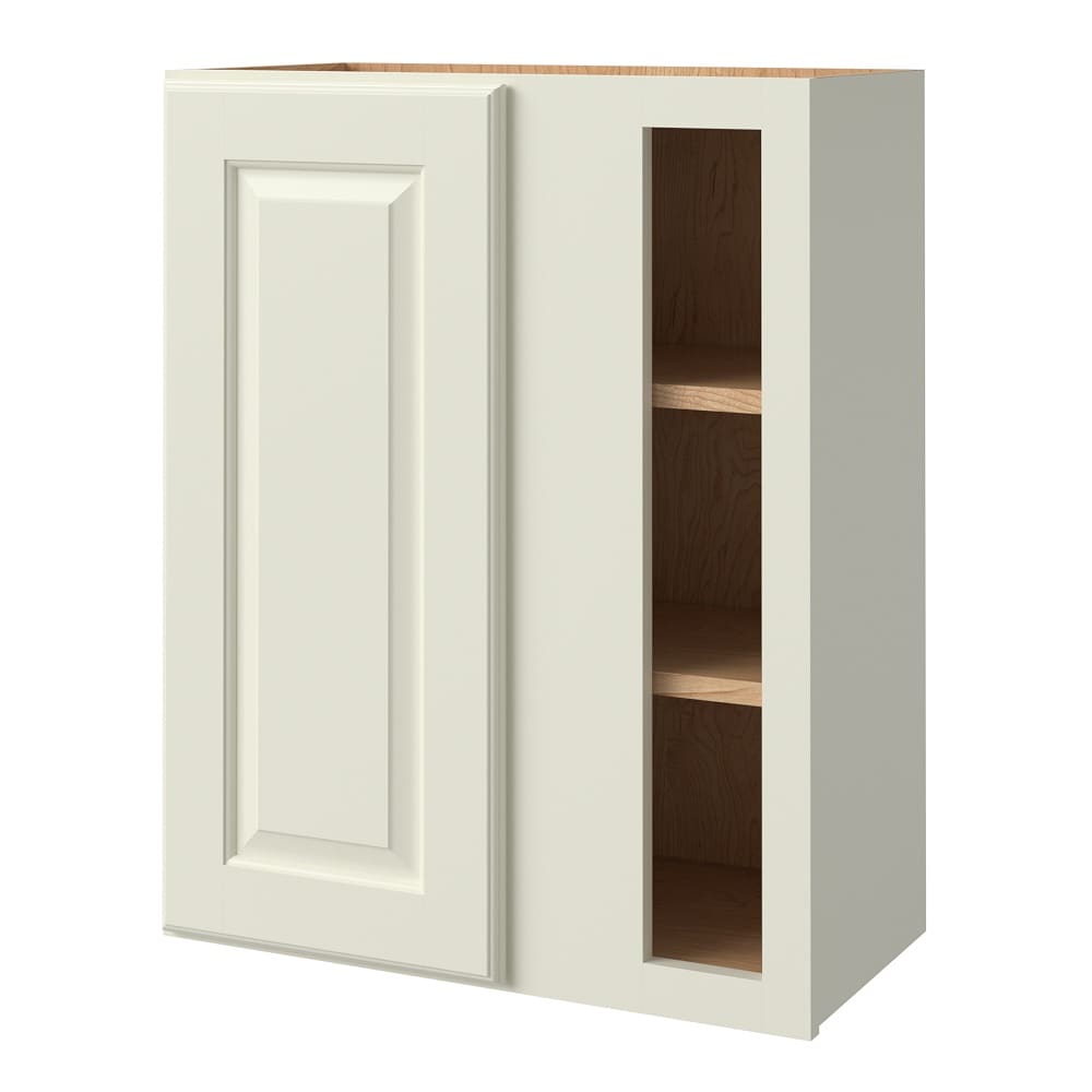 allen + roth Pattingham 24-in W x 30-in H x 12-in D Harbor Blind Corner Wall Fully Assembled Cabinet Raised Panel Square