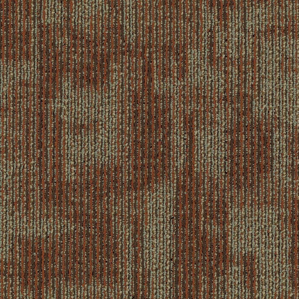 Mohawk Convention Center 24-in x 24-in World Class Brown Commercial Adhesive Indoor Carpet Tile ( 96-sq ft )