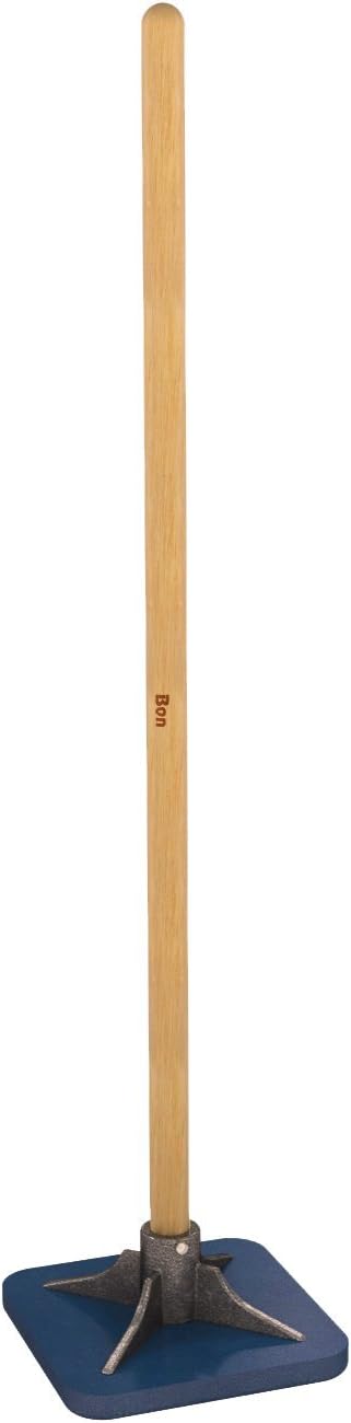 Bon Tool 32-243 11-Inch by 11-Inch Urethane Tamper, 48-Inch Wood Handle