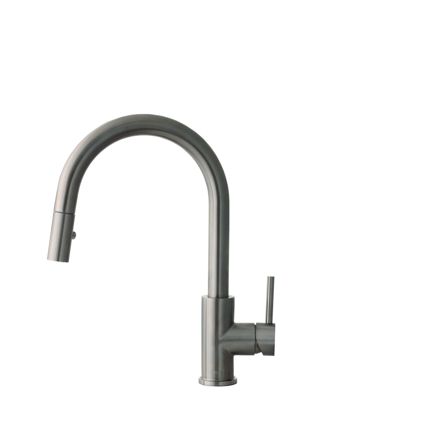 Stylish Modena Gunmetal Single Handle Deck-mount Kitchen Faucet with Sprayer