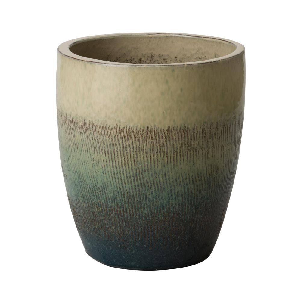 Round 14.0-in W x 14.0-in L Multiple colors/finishes Ceramic Planter