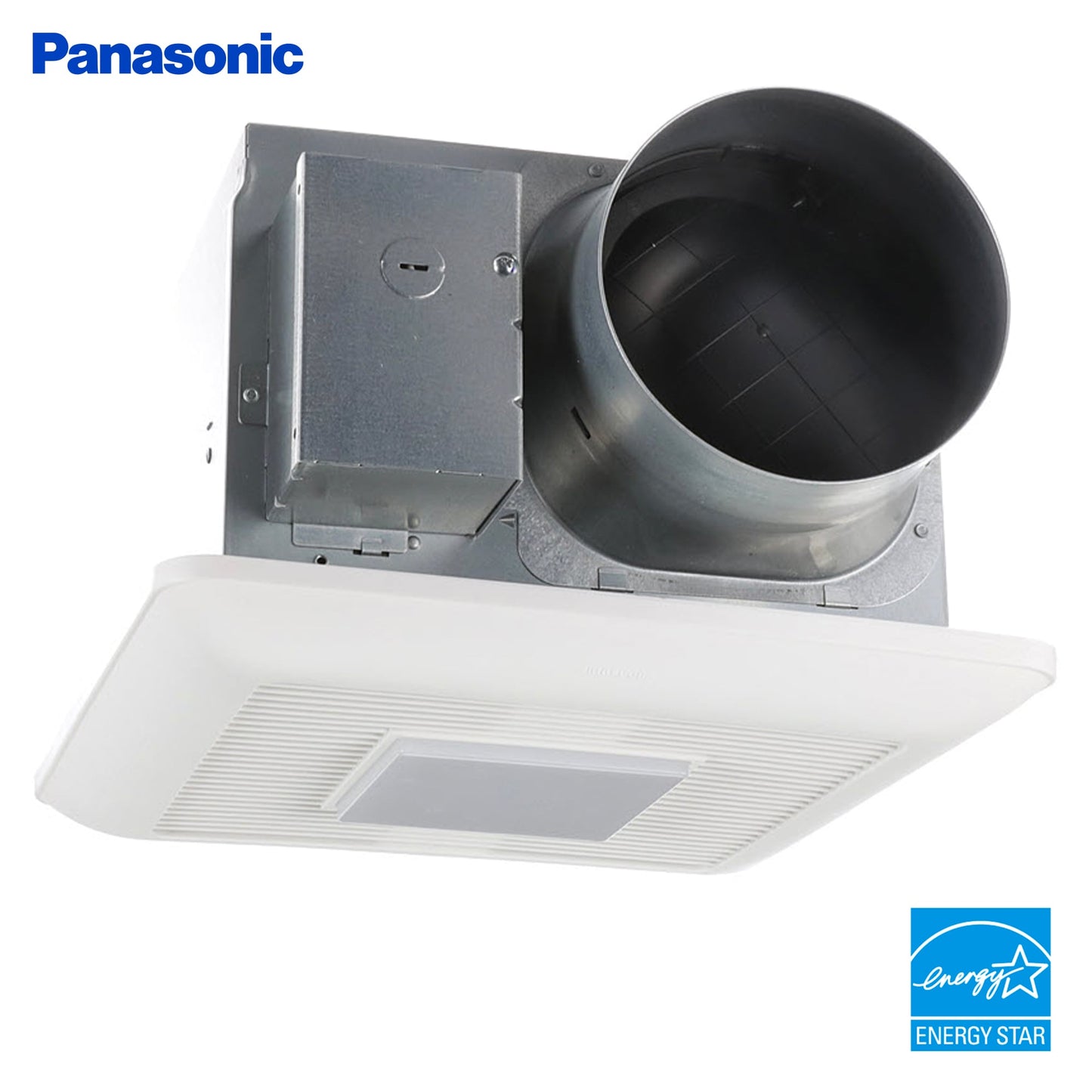 Panasonic WhisperCeiling 0.3-Sone 150-CFM White Lighted Bathroom Fan (ENERGY STAR Certified)
