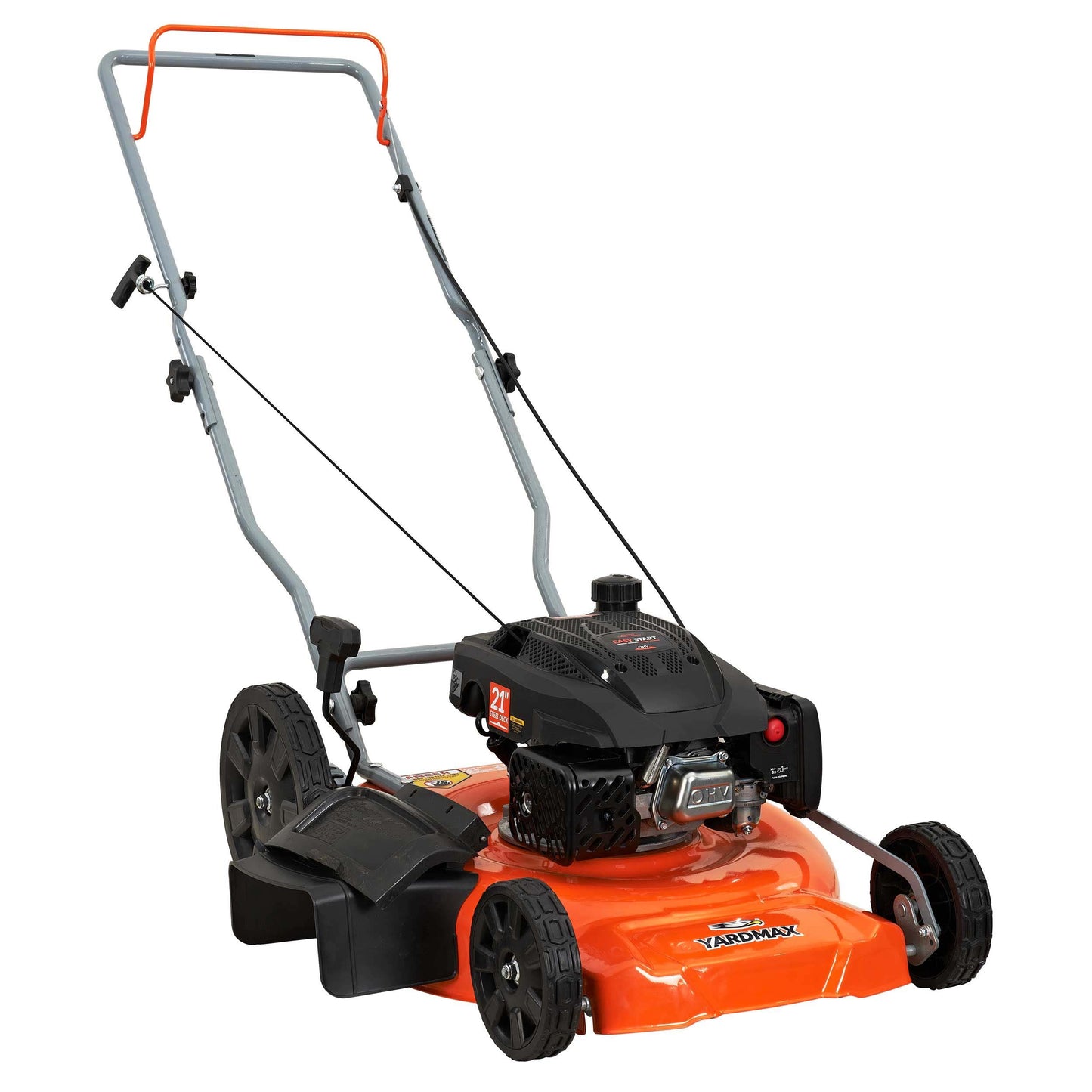 YARDMAX Yg1550 21-in Gas Push lawn mower with 170-cc YARDMAX Engine