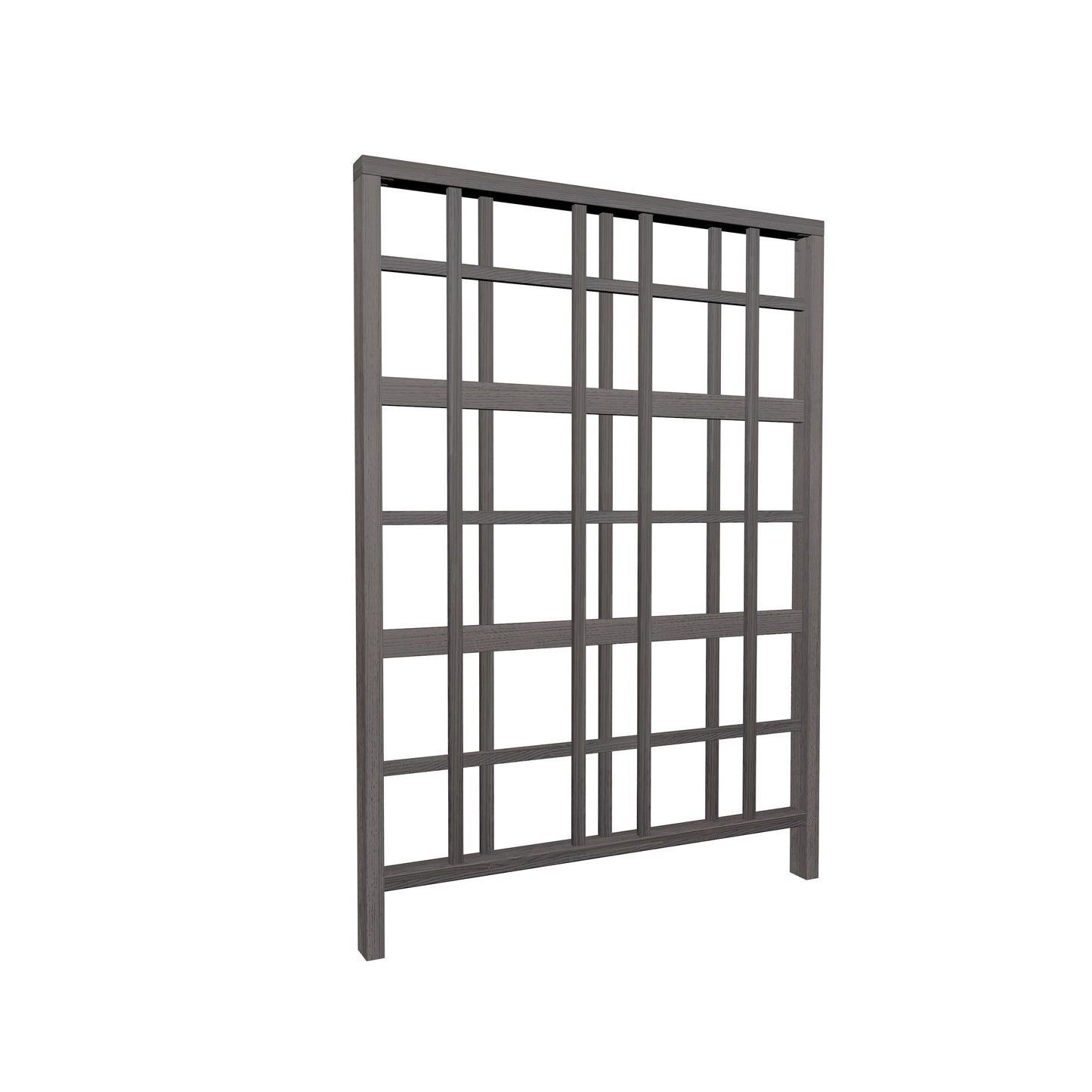 Vita Urbana 60-in W x 84-in H Espresso Brown Vinyl Zen Garden Trellis For Climbing Plants For Cucumbers For Roses