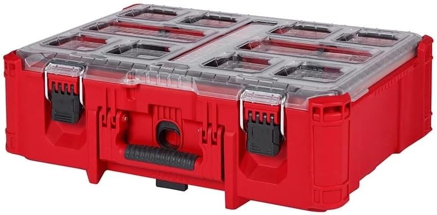 New 48-22-8432 Tool Boxes for Milwaukee Adjustable PACKOUT Deep Organizer Length 15.2 in Width 19.7 in Height 7 in