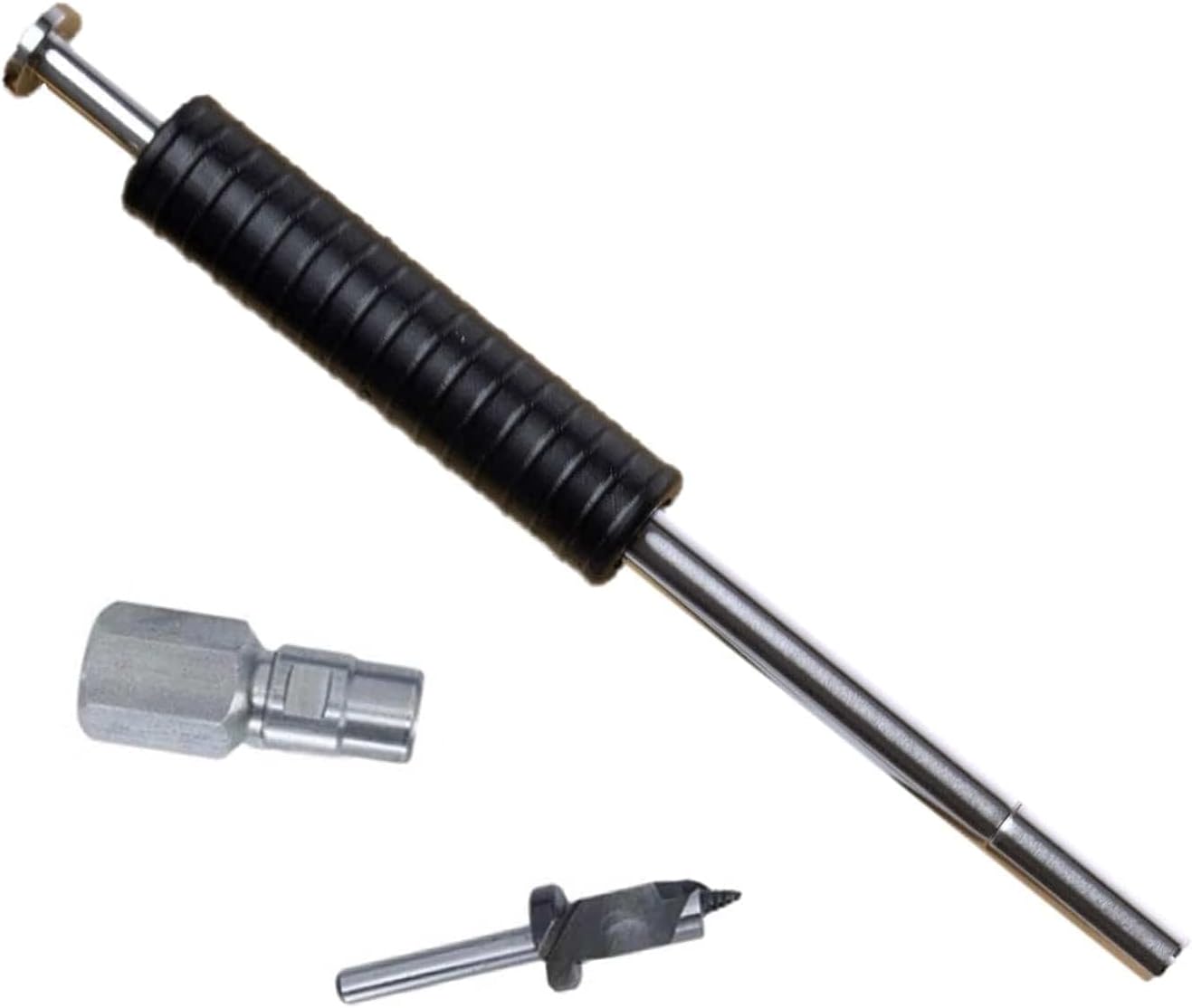 Trio of Mushroom Log Inoculation Tools for Sawdust Spawn | Anti-Slip Thumb-Press Tool, Drill Bit & Angle Grinder Adapter | Mushroom Growing Supplies | North Spore