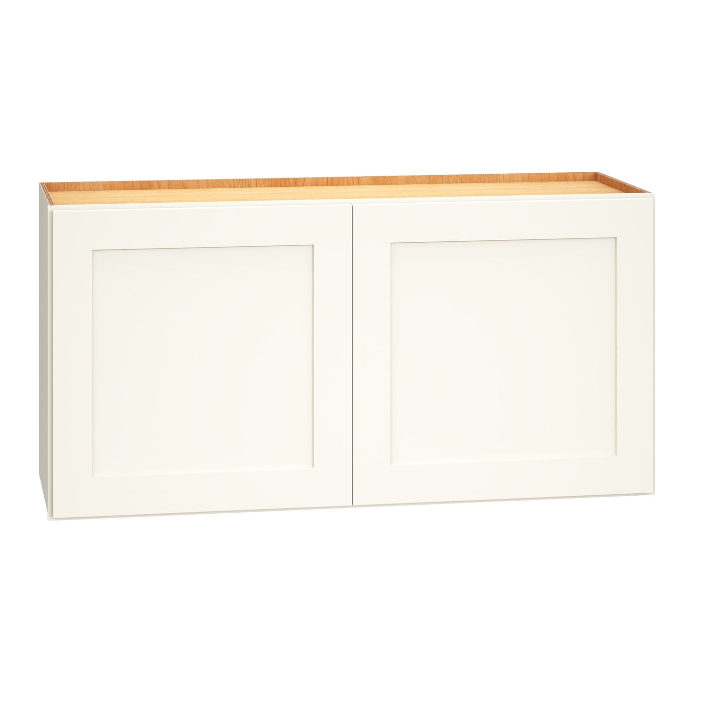 Diamond Express Jamestown 36-in W x 18-in H x 12-in D White Wall Fully Assembled Plywood Cabinet Recessed Panel Shaker