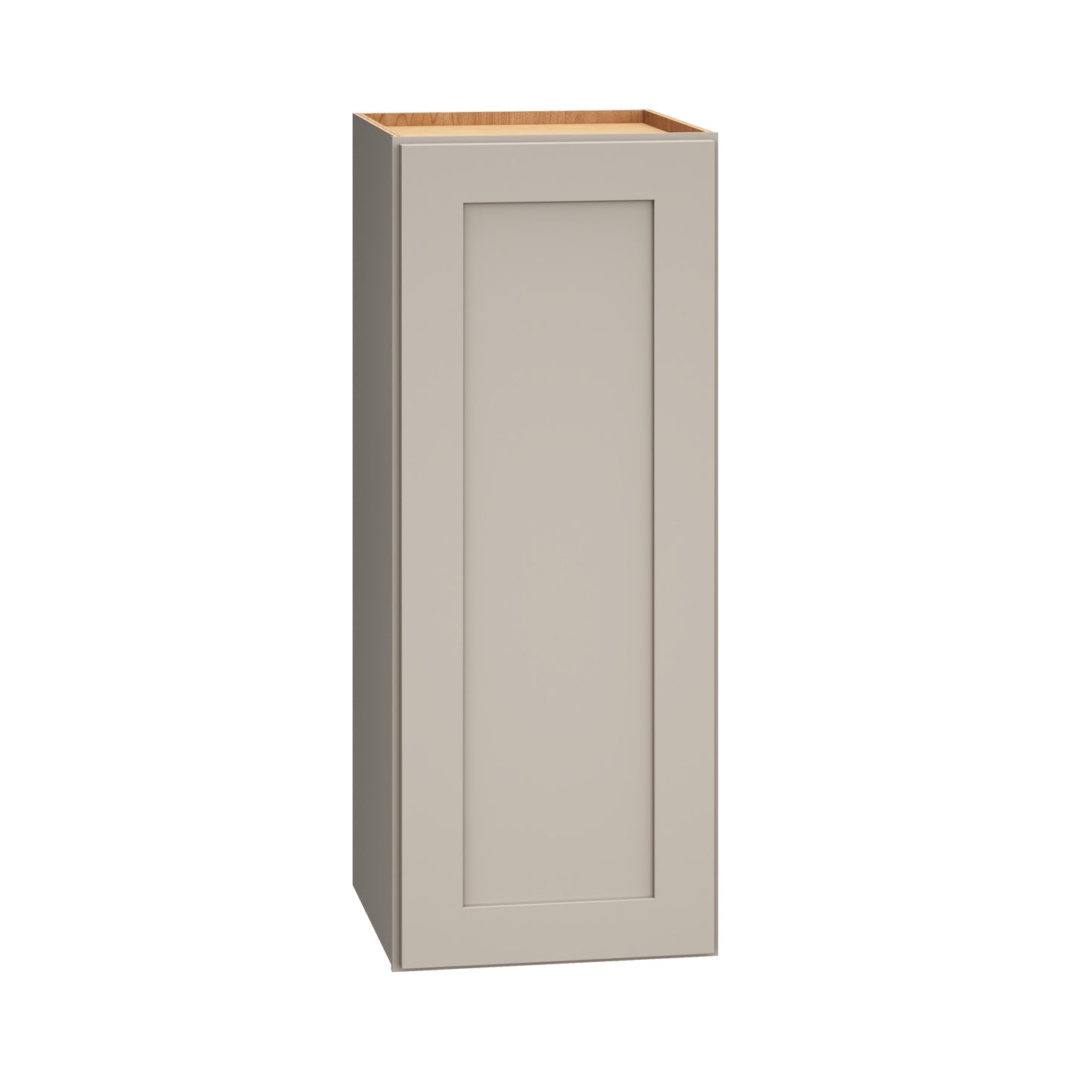 Diamond Express Jamestown 12-in W x 30-in H x 12-in D Cloud Gray Wall Fully Assembled Plywood Cabinet Recessed Panel Shaker