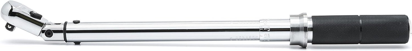 GEARWRENCH 3\/8" Drive Flex Head Micrometer Torque Wrench 5-75 ft\/lbs. - 85086M