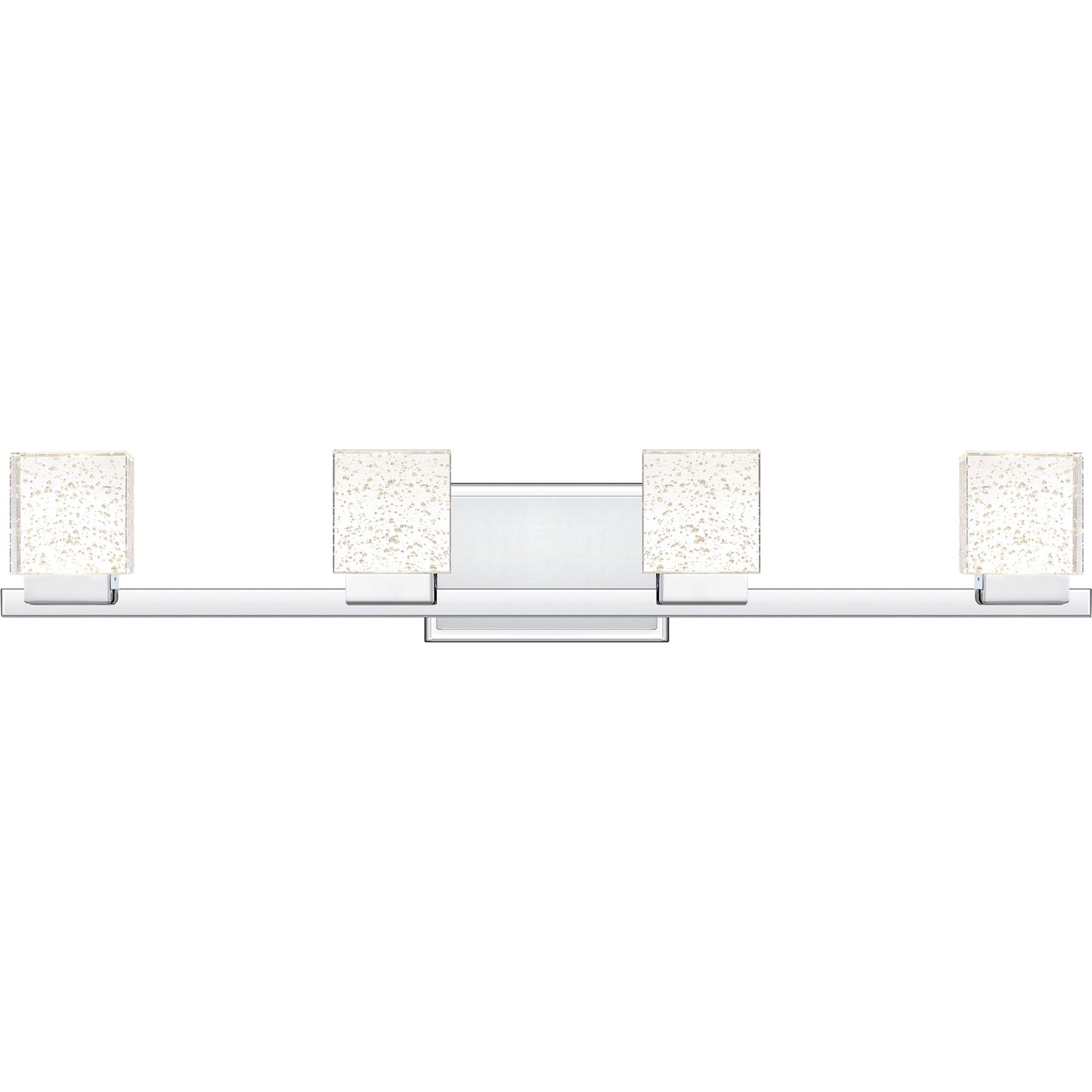 Quoizel Zola 30-in 4 Light Polished Chrome Integrated LED Modern/contemporary Bathroom Vanity light