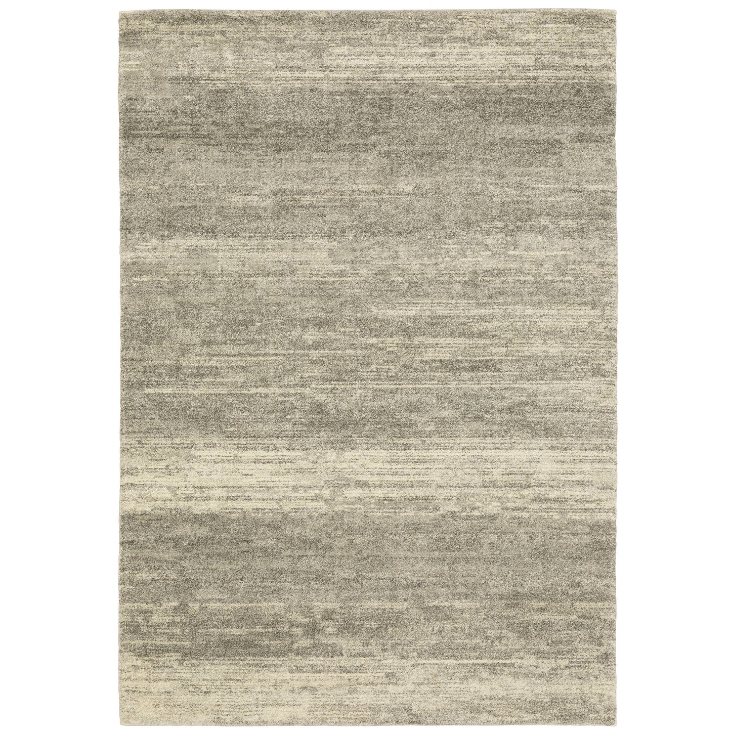 Archer Lane Warren 6 x 9 (ft) Loomed Polypropylene Gray Rectangular Indoor Abstract Bohemian/Eclectic Spot Clean Only Pet Friendly Area rug