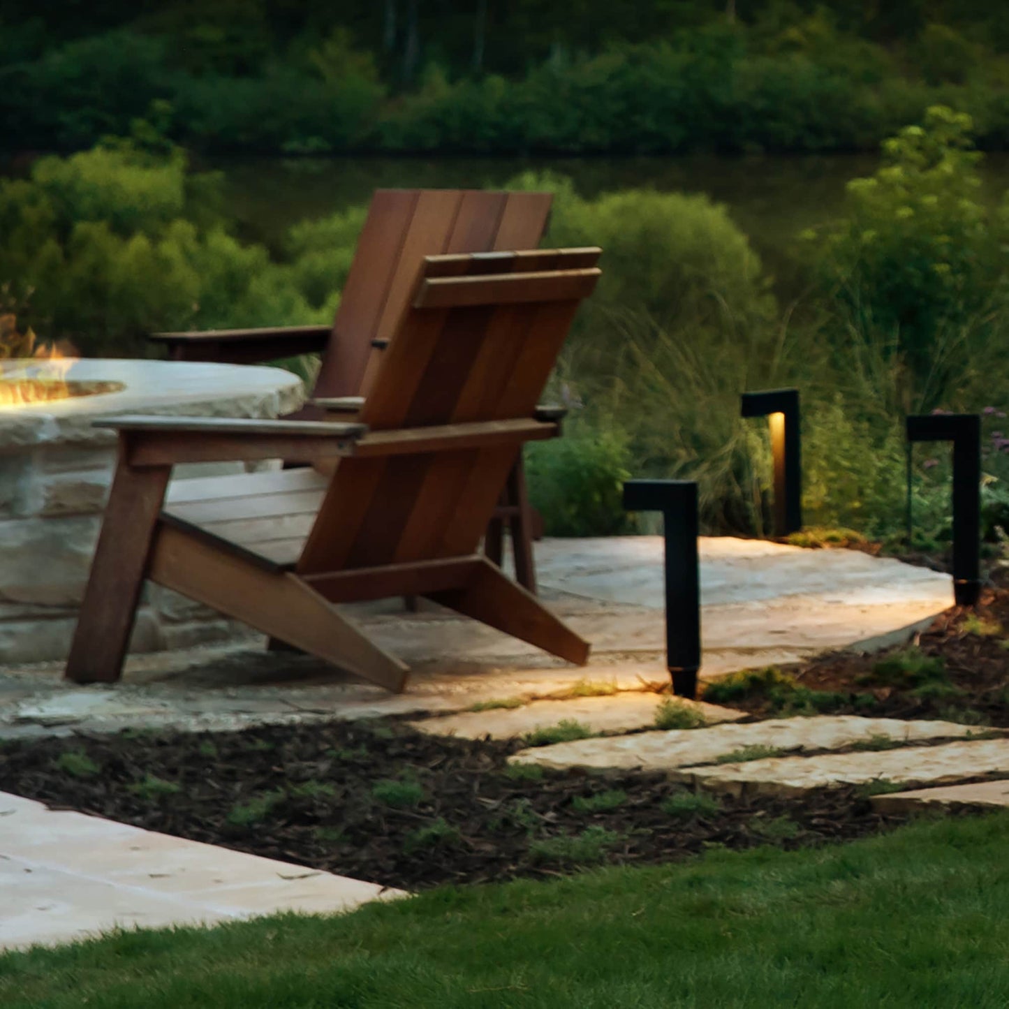 Hinkley Atlantis 150 -Lumens 1.5 -Watt Matte Bronze Low voltage Hardwired LED Outdoor Path Light ( 2700-K )