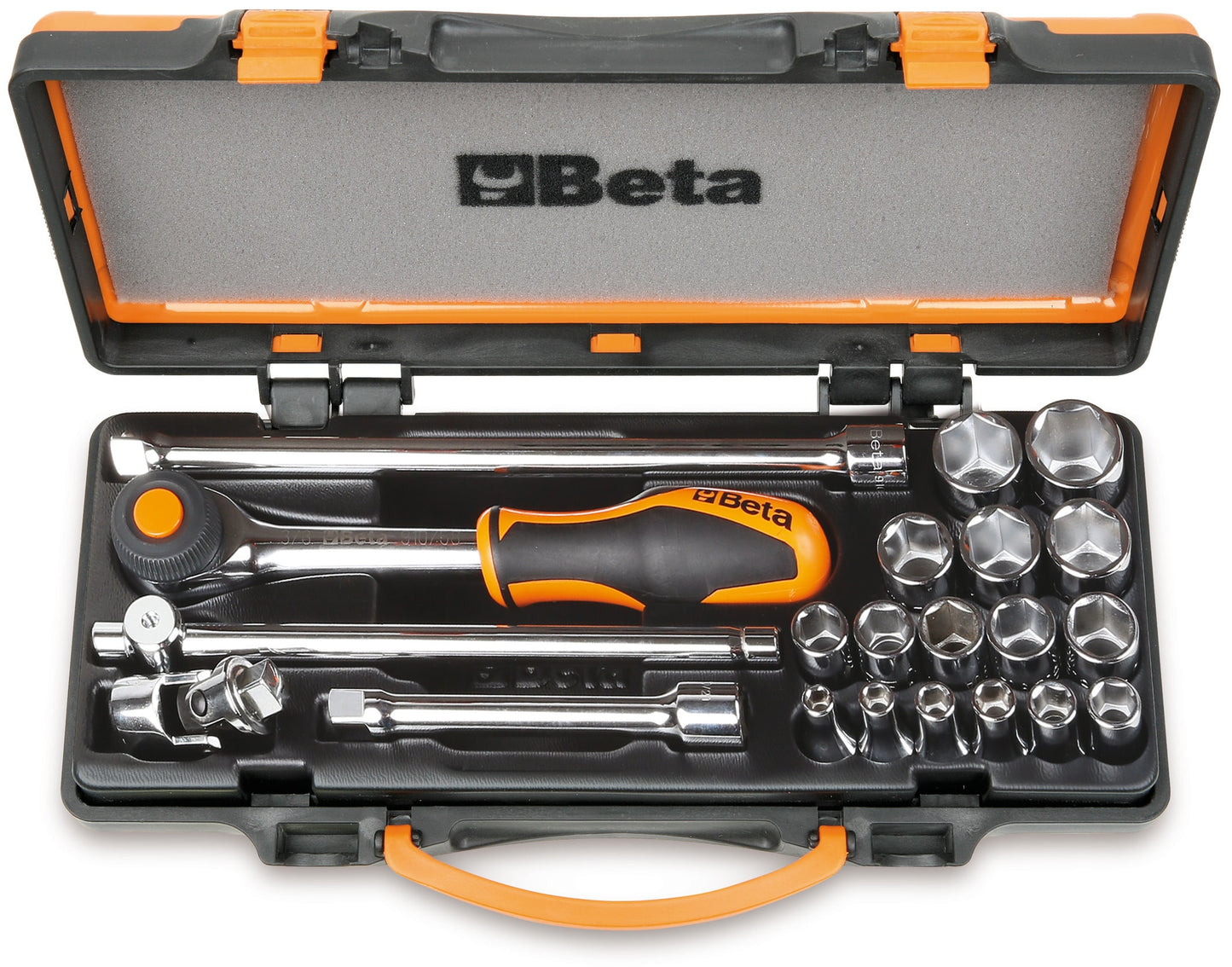 Beta 3/8-in Drive Metric Intermediate Socket Set (21-Pieces) 9100935