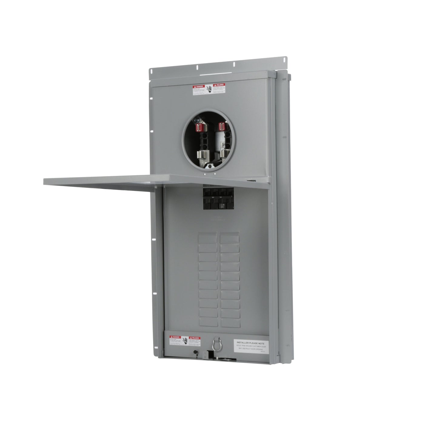 Siemens Meter Combo 200 -Amp 20 -Spaces 40 -Circuit Outdoor Main Breaker Meter Combo Load Center