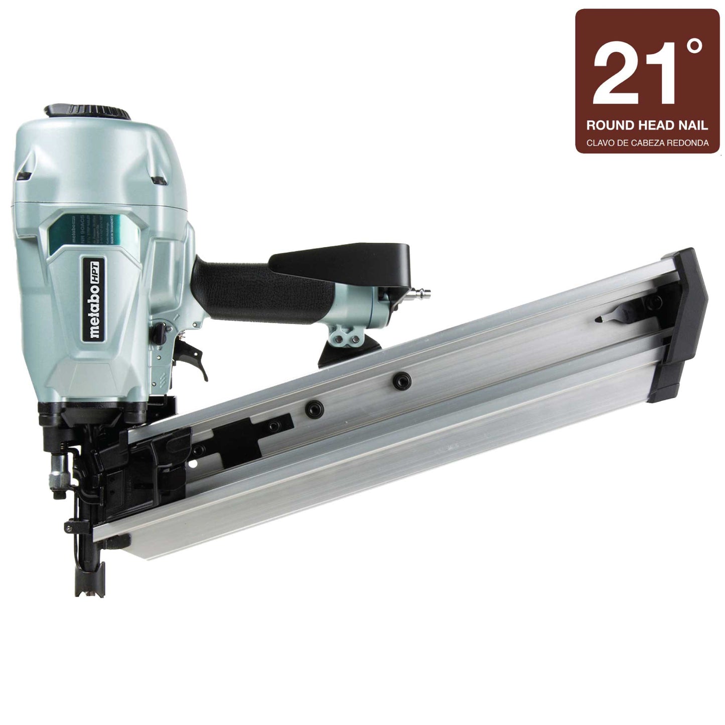 Metabo HPT 3.25-in 21-Degree Pneumatic Framing Nailer NR90AC5M