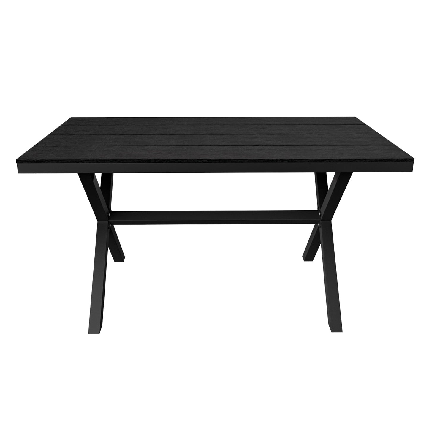 Mondawe Rectangle Outdoor Dining Table 35.4-in W x 59-in L