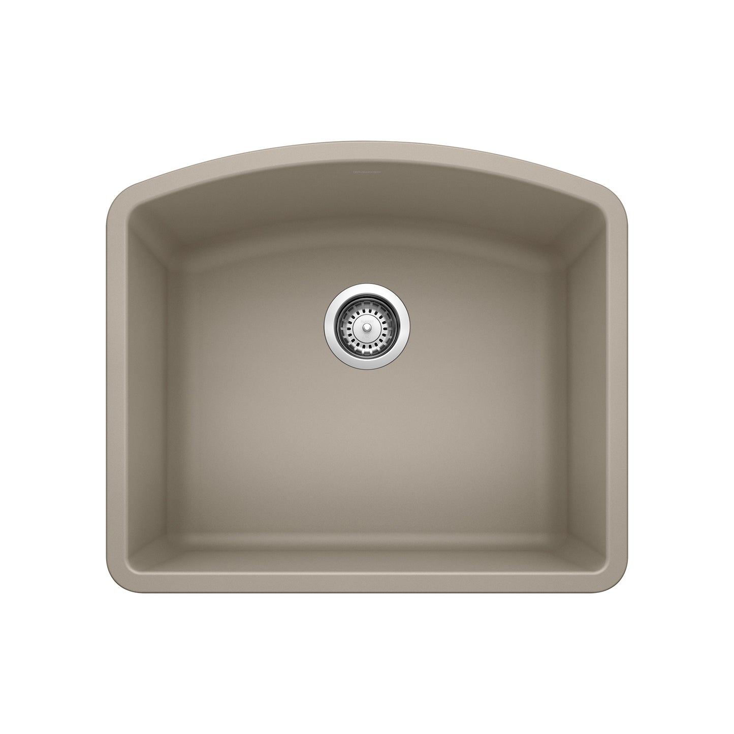 BLANCO Diamond Silgranit Undermount 24-in x 20.8-in Granite Single bowl Kitchen Sink
