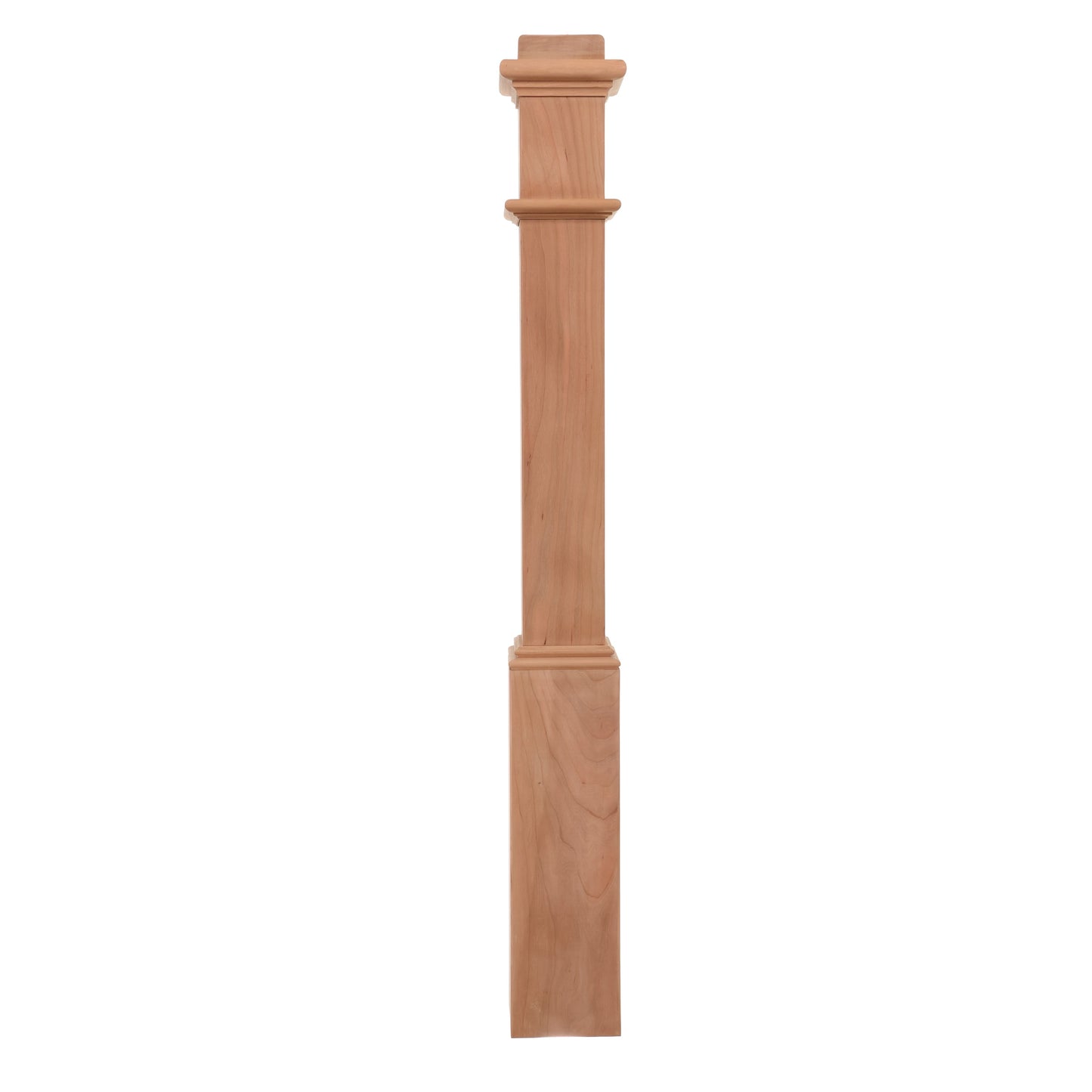 RELIABILT 56-in x 6.25-in Unfinished Cherry Classic Universal Stair Newel Post