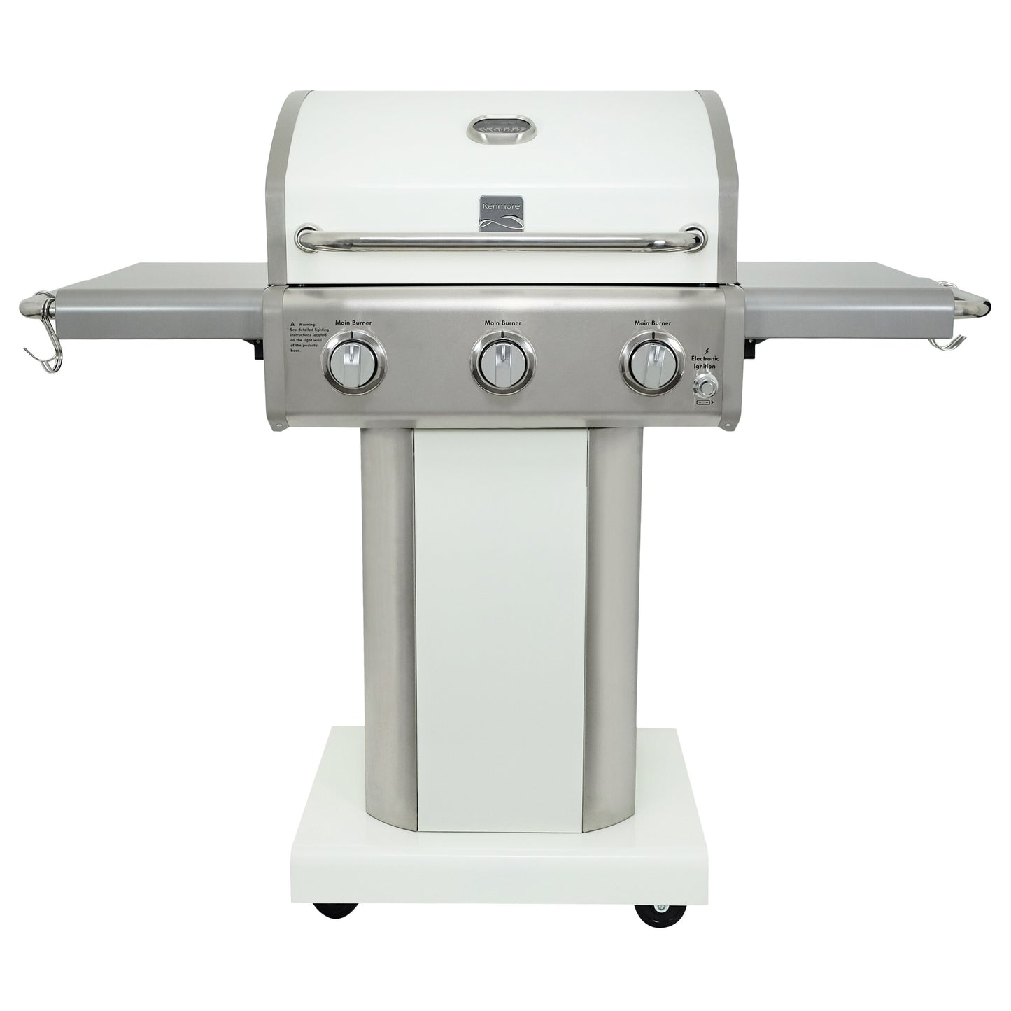 Kenmore Pearl 3 -Burner Liquid Propane Gas Grill