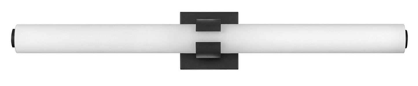Hinkley Aiden 31.25-in 4 Light Matte Black Integrated LED Modern/contemporary Bathroom Vanity light bar