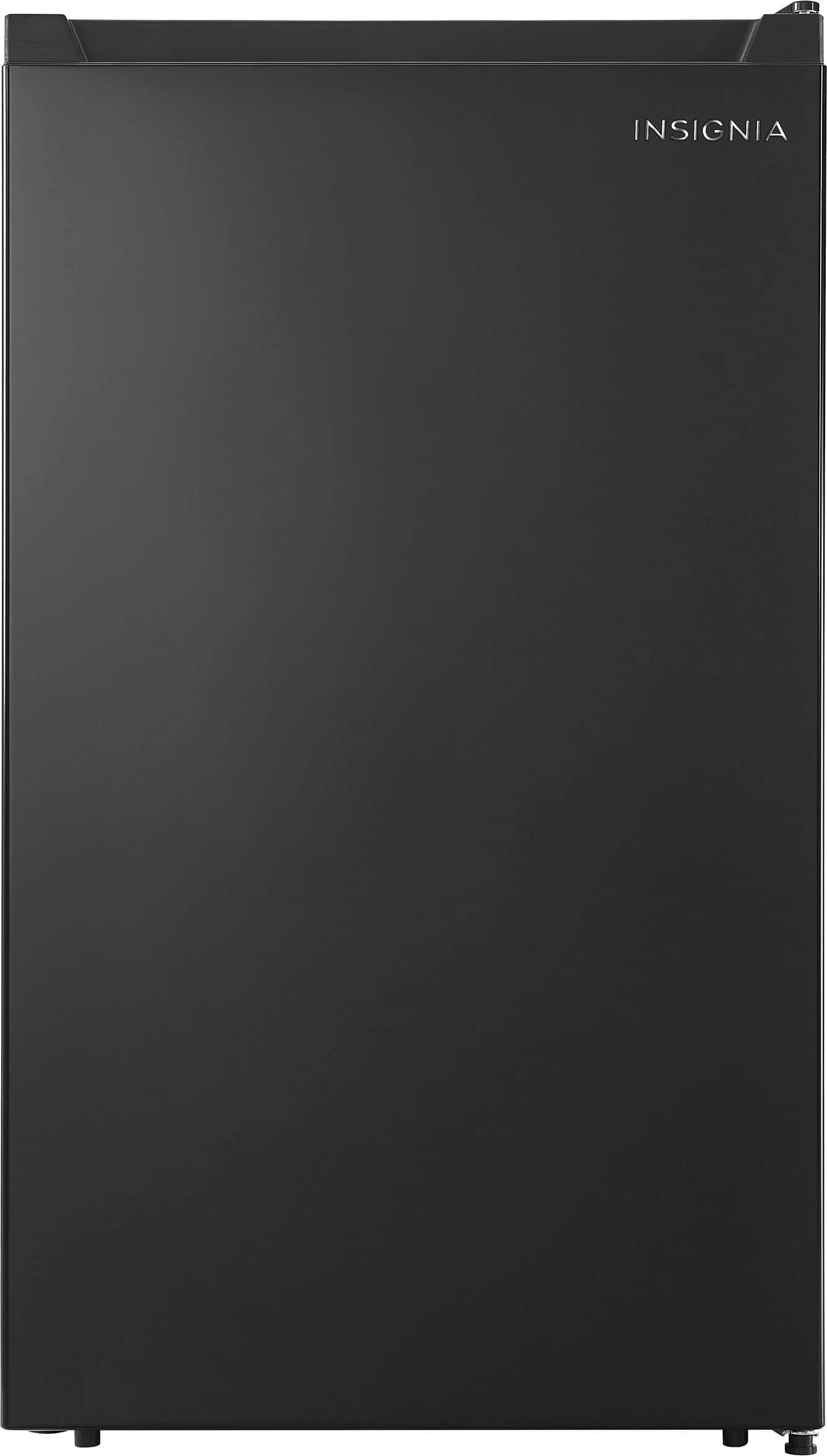 Insignia - 4.4 Cu. Ft. Mini Fridge - Black