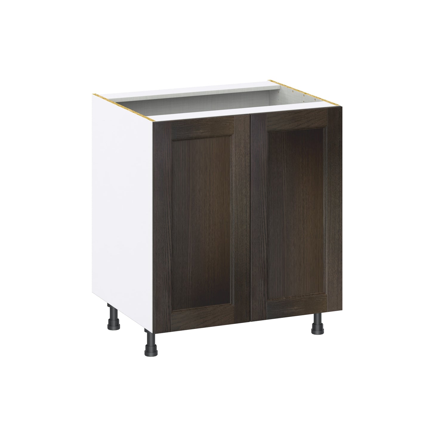 Hugo&Borg Montclaire 30-in W x 34.5-in H x 24.5-in D Chestnut Base Fully Assembled Cabinet Recessed Panel Shaker