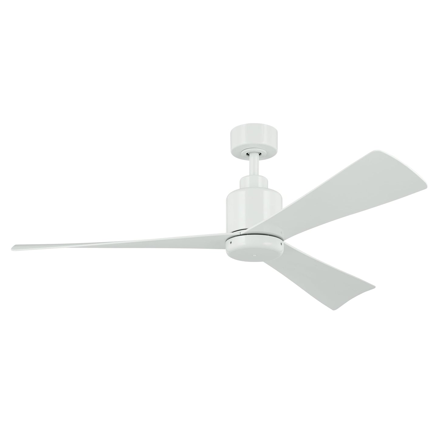 Kichler 52-in White with White Blades Covered Outdoor Ceiling Fan Light Kit Compatible 3 -Blade