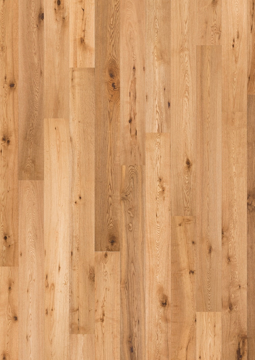 Flooors by LTL Natural lacquer Tan Oak 7-31/64-in W x 19/32-in T x 74-in Engineered Hardwood Flooring ( 31.08-sq ft / Carton )