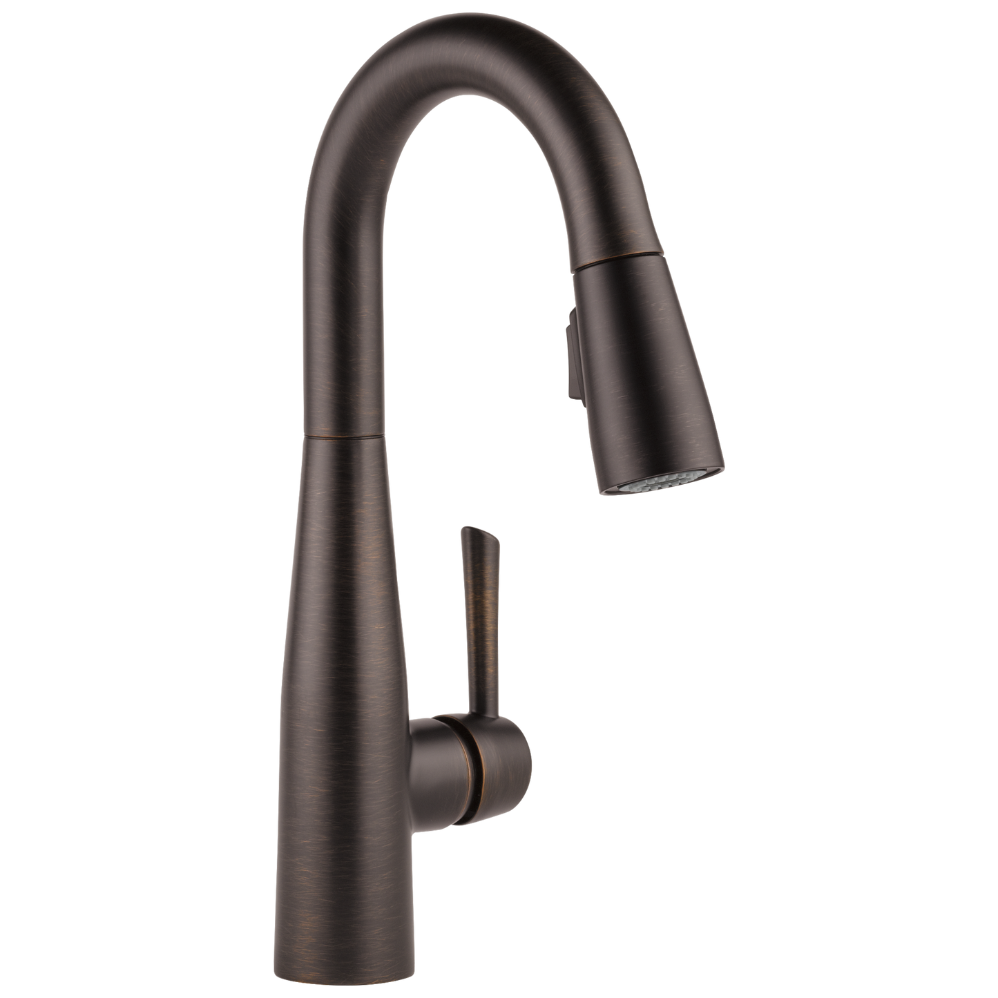 Delta Essa Venetian Bronze Single Handle Deck-mount Bar and Prep Kitchen Faucet with Sprayer