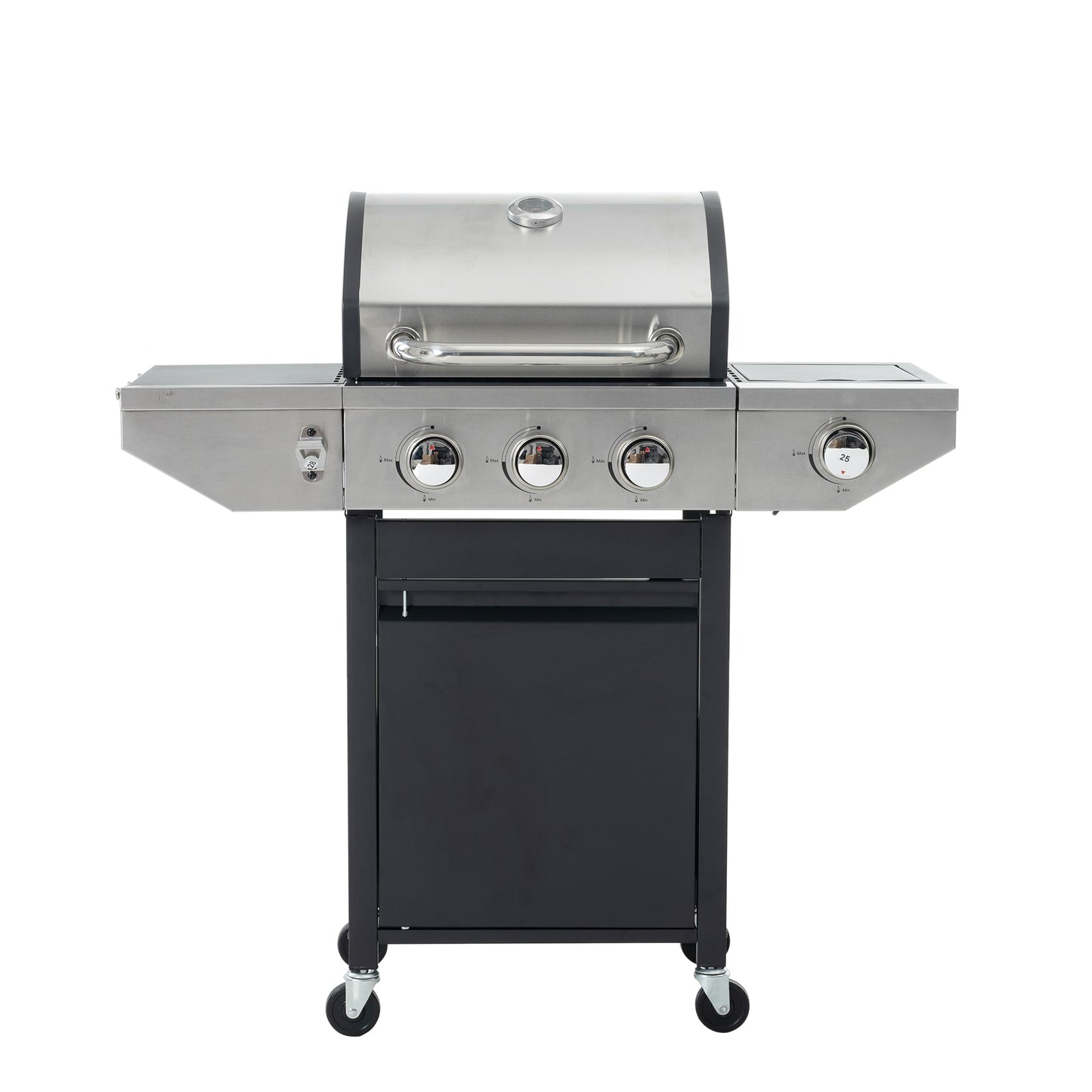 Xspracer Black Liquid Propane Gas Grill with Integrated Smoker Box