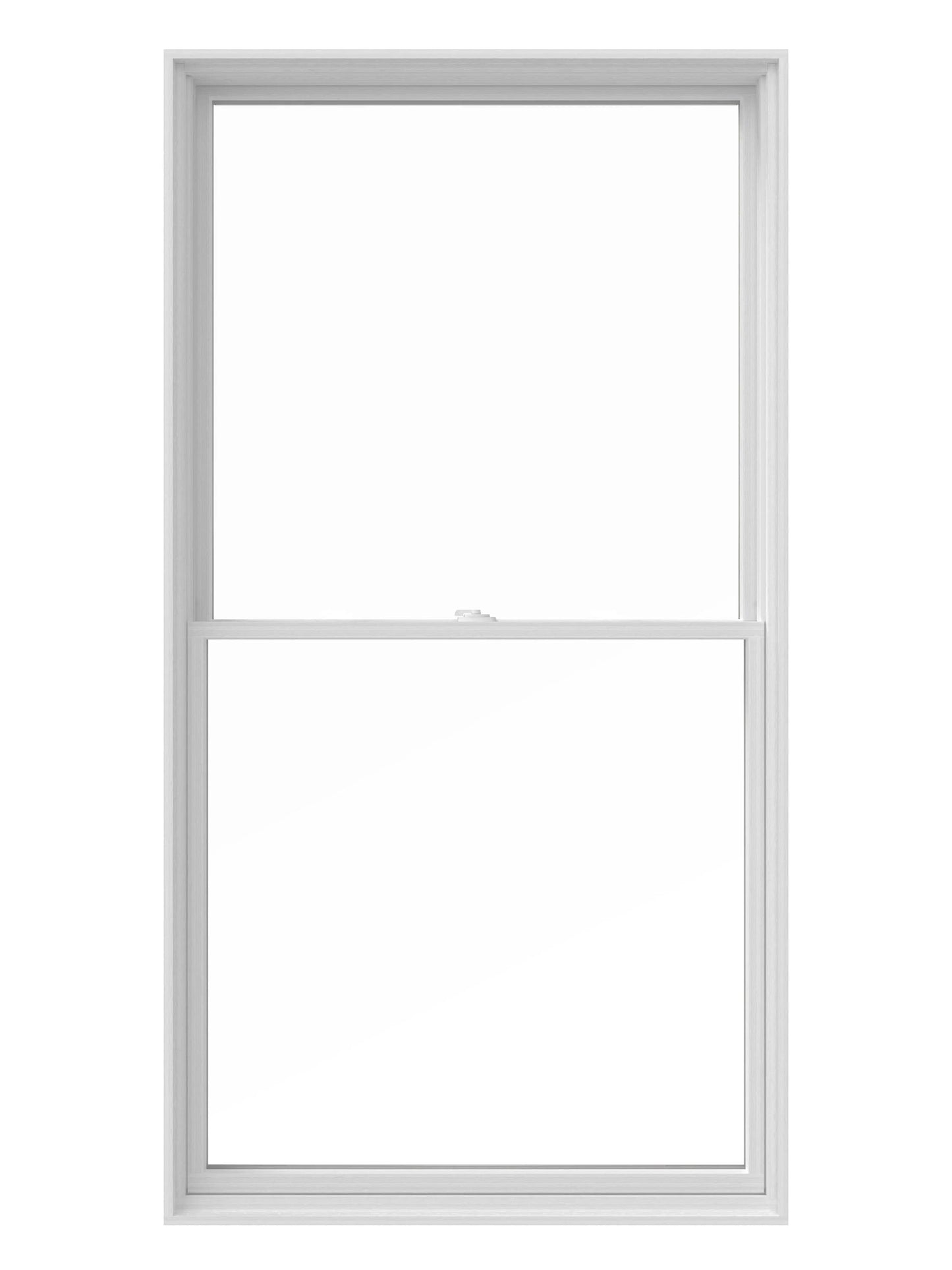 Pella Lifestyle 24-1/2-in x 40-1/2-in White Exterior Prefinished White Paint Interior Wood New construction Double Hung Window Low-E argon Double Pane Glass