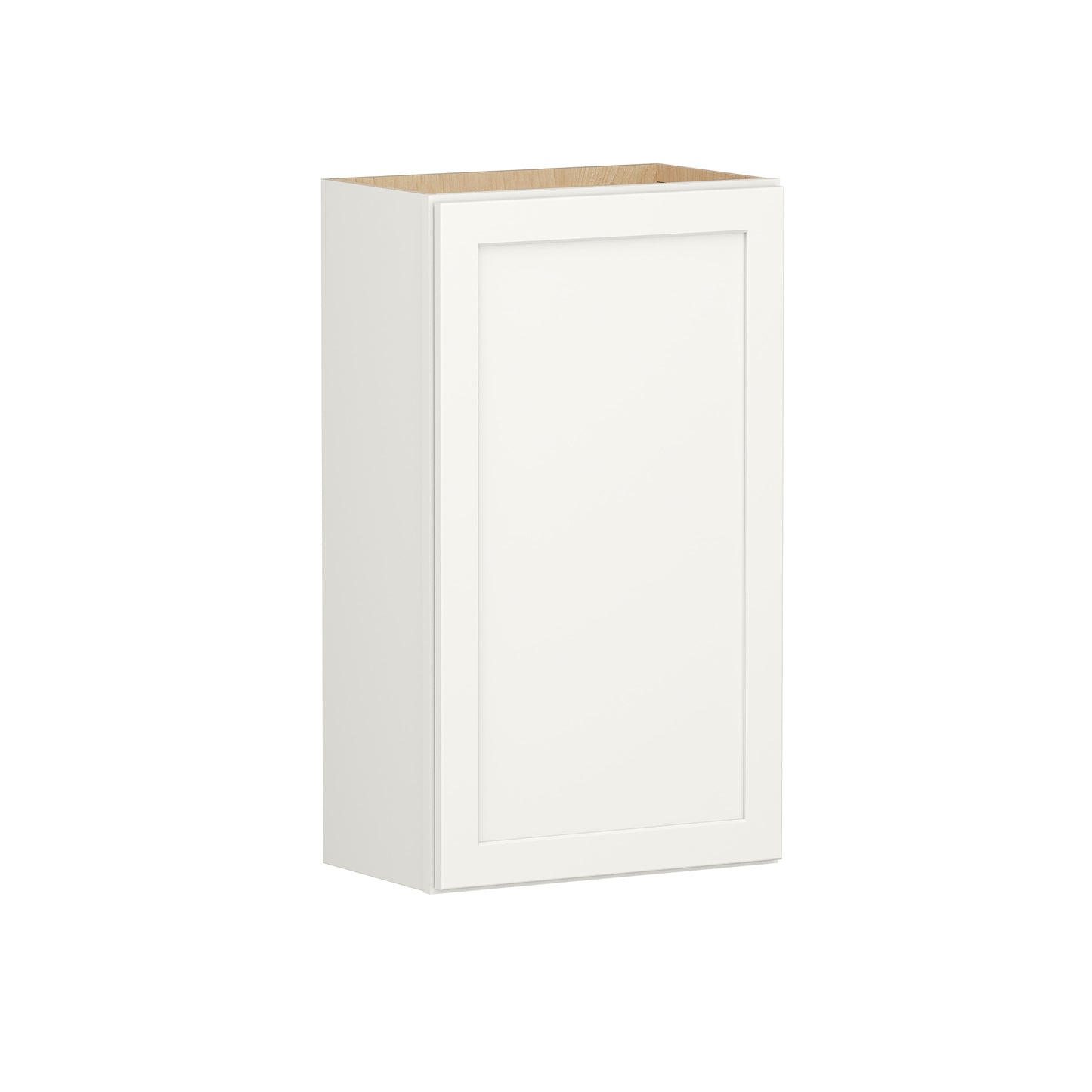 Shenandoah PRO Express Breckenridge 21-in W x 36-in H x 12-in D Linen Full Overlay Wall Fully Assembled Plywood Cabinet Recessed Panel