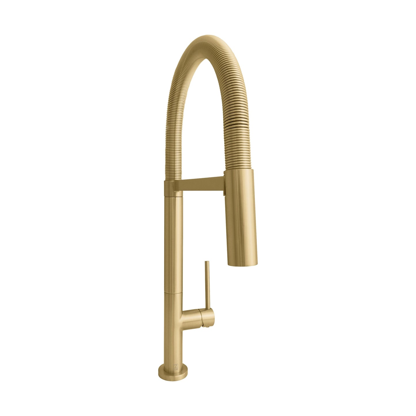 ZLINE KITCHEN & BATH Champagne Bronze Single Handle Deck-mount Kitchen Faucet with Sprayer