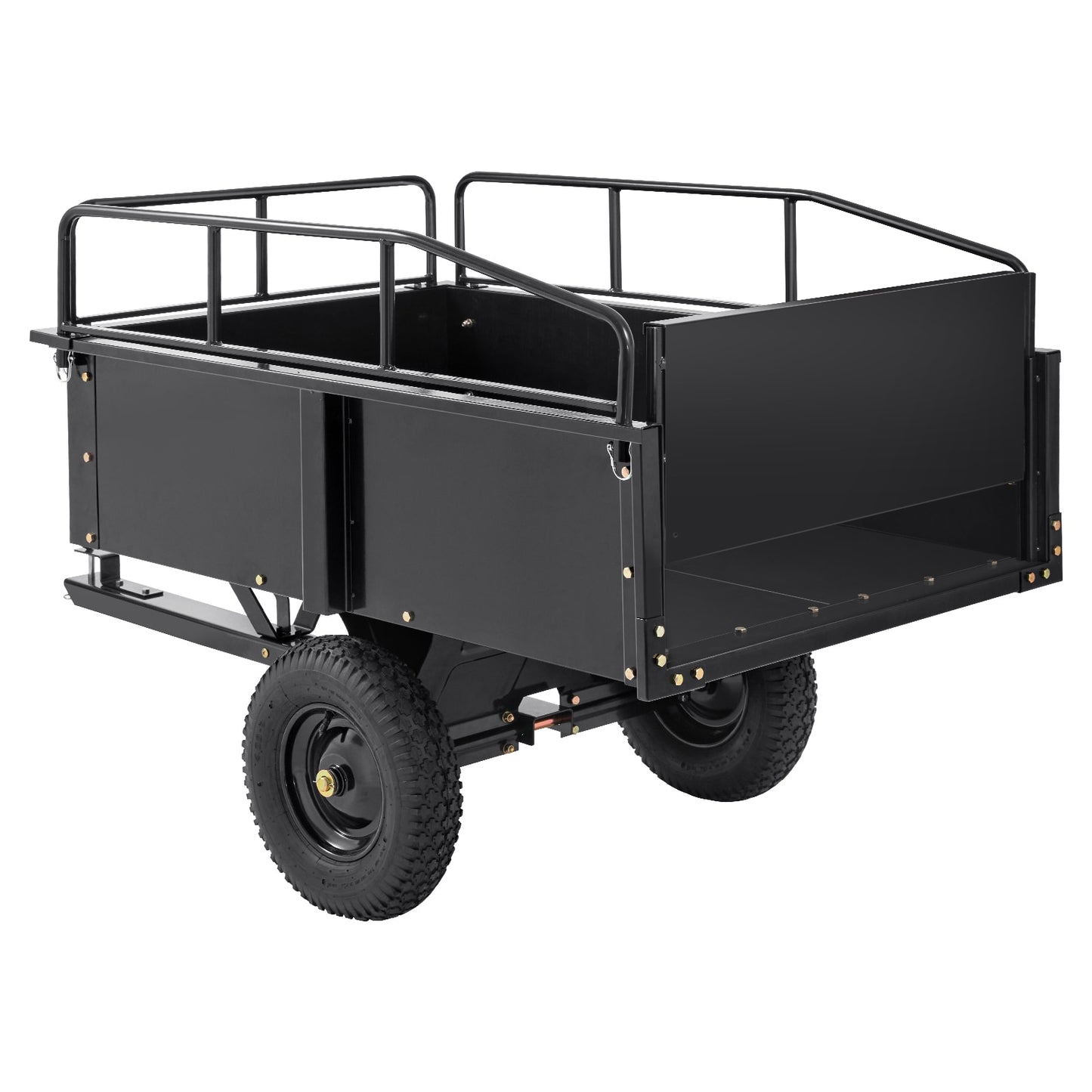 VEVOR 15-cu ft Steel Dump Cart, 750-lb Capacity