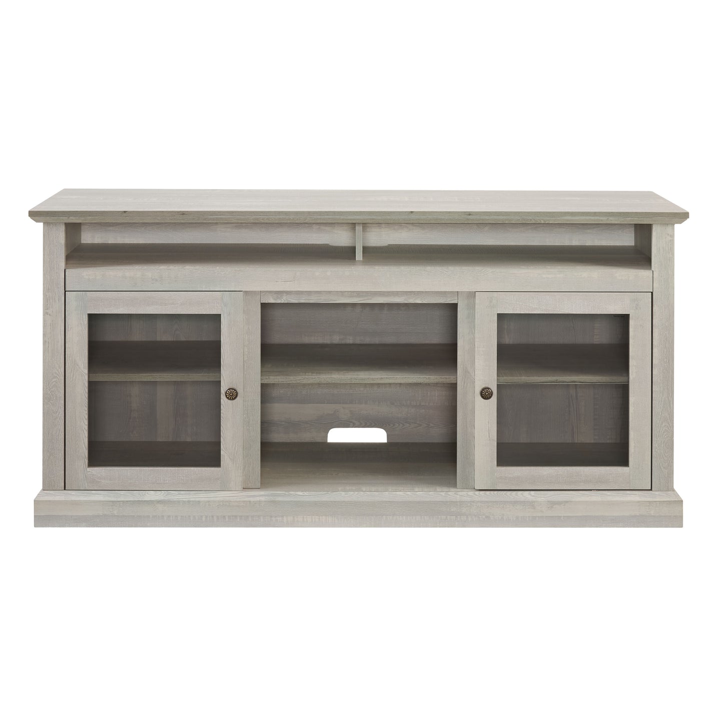 Flynama Modern/Contemporary Stone Gray 60-in W TV stand ( Accommodates TVs up to 65-in )