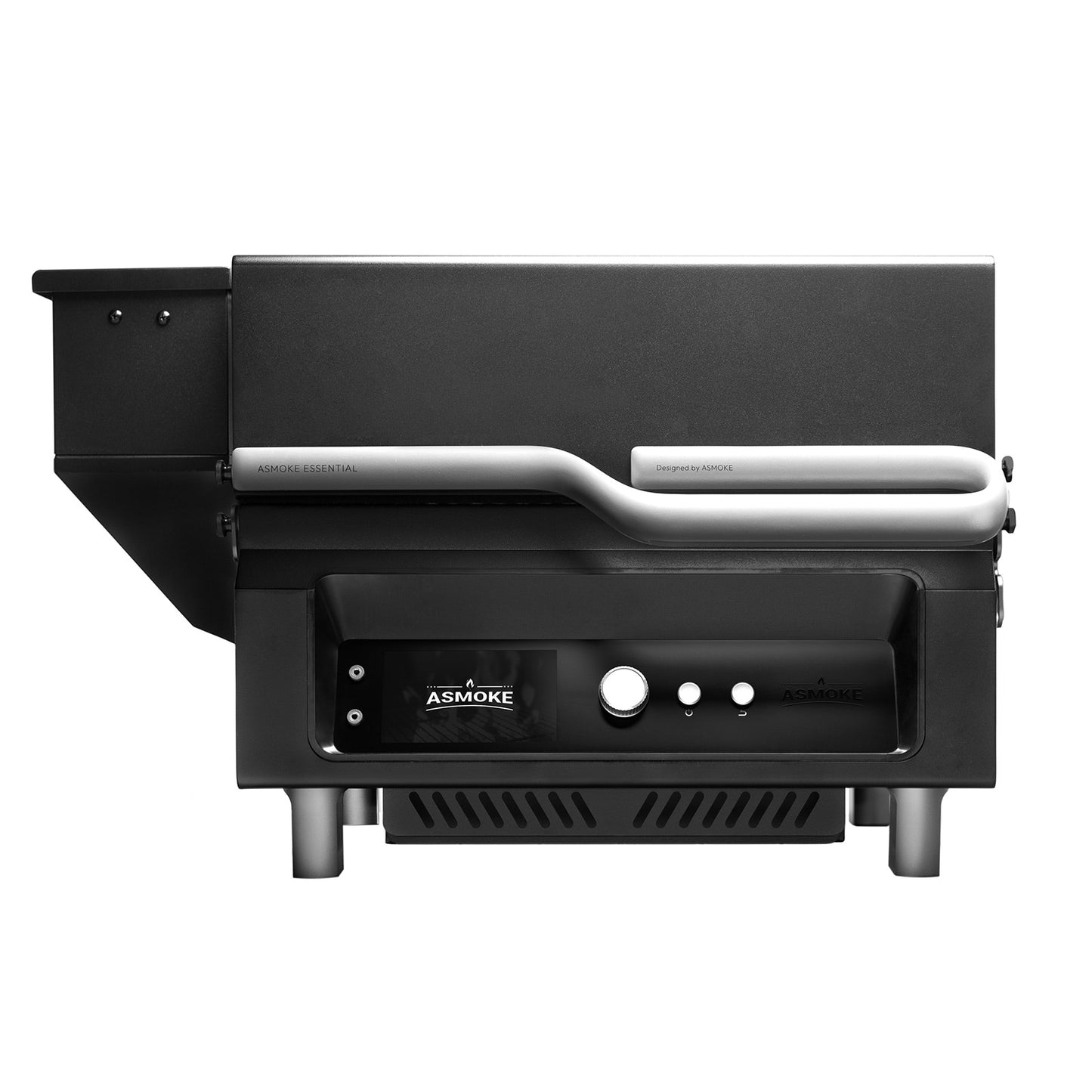 ASMOKE Essential 196.5-Sq. in Black Pellet Grill