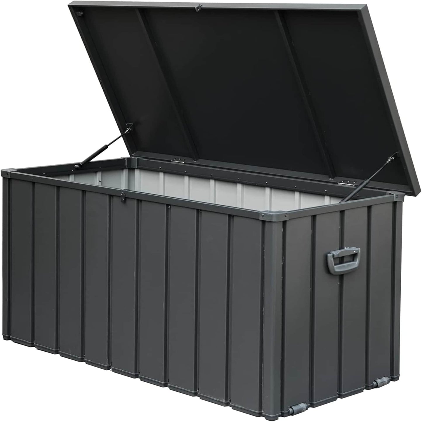 ToolCat 150-Gallon Dark Gray Metal Deck Box
