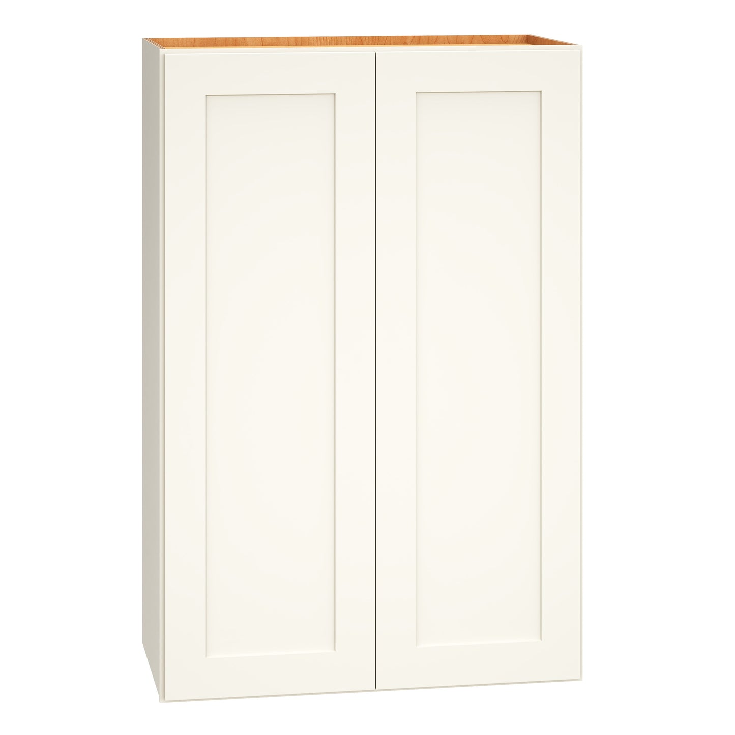 RELIABILT Pinnacle 24-in W x 36-in H x 12-in D White Wall Fully Assembled Plywood Cabinet Recessed Panel Shaker