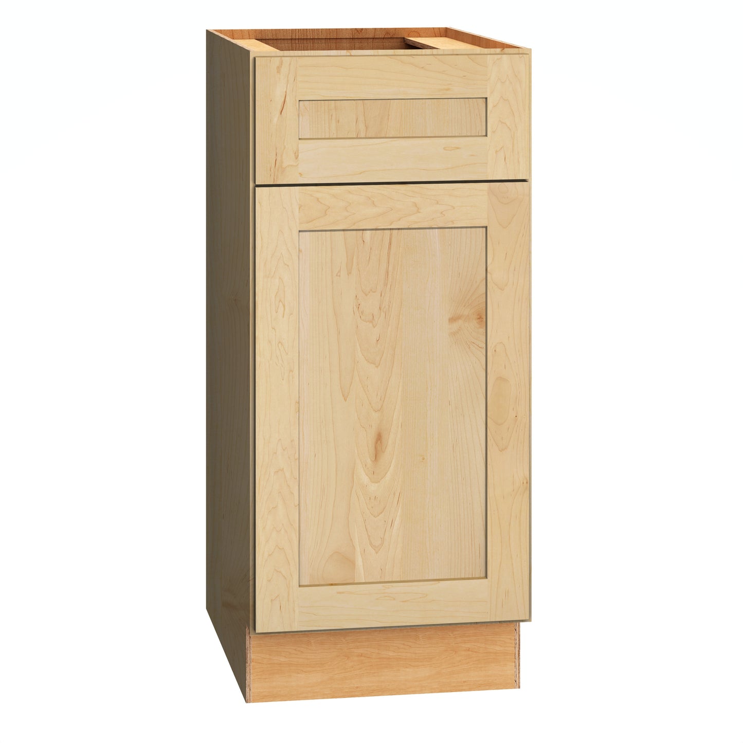 Diamond Express Jamestown 15-in Natural Light Brown Bathroom Vanity Base Cabinet without Top