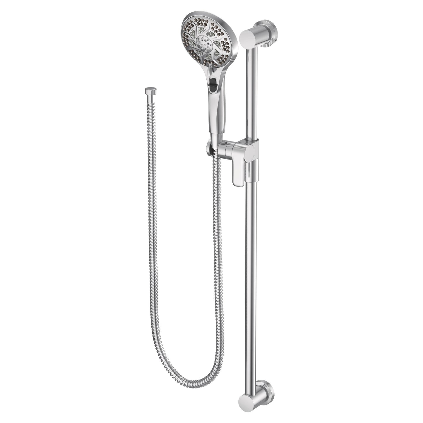 Moen Chrome Sold separately Round Bathtub and shower Faucet No (not included) (Sold Separately)