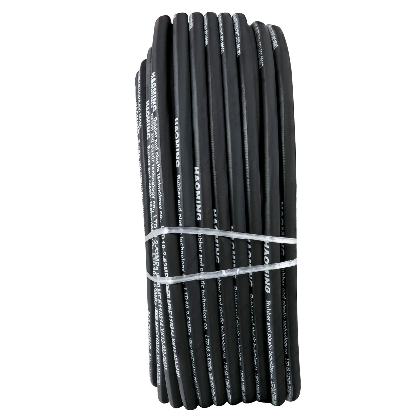SVOPES Hydraulic Hose 328 Feet. 3/8inch Rubber Hydraulic Hose with 2 High-Tensile Steel Wire Braid. 5000 PSI Max. Bulk Hydraulic Oil Hose. Flexible. -40°F to 250°F