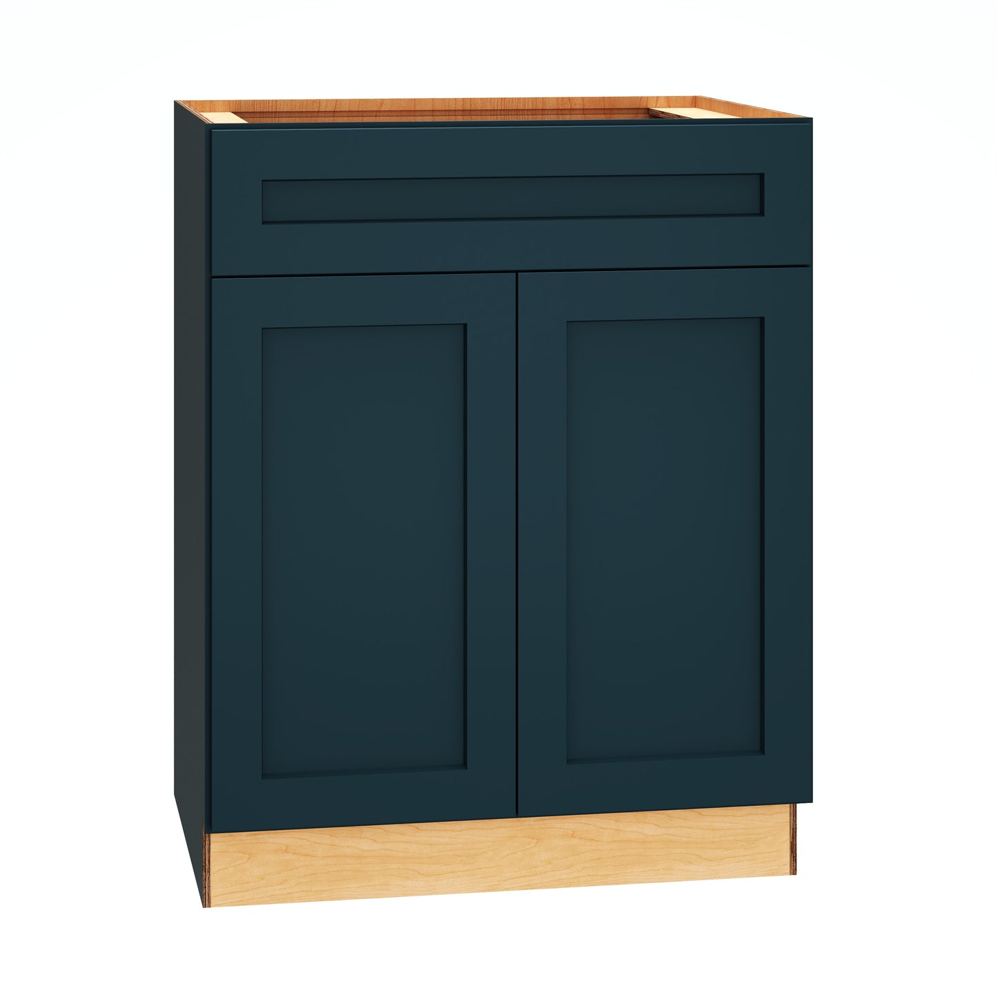 Diamond Express Jamestown 27-in Regatta Blue Bathroom Vanity Base Cabinet without Top